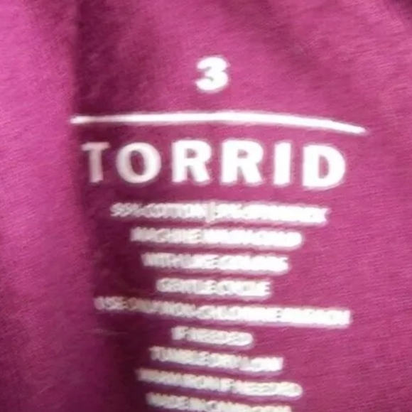 Torrid Purple Stretch Knit Jogger - Picture 3 of 3